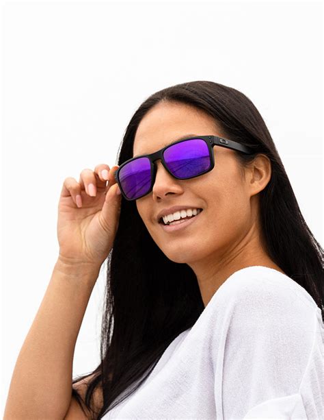 sunglasses with purple lenses